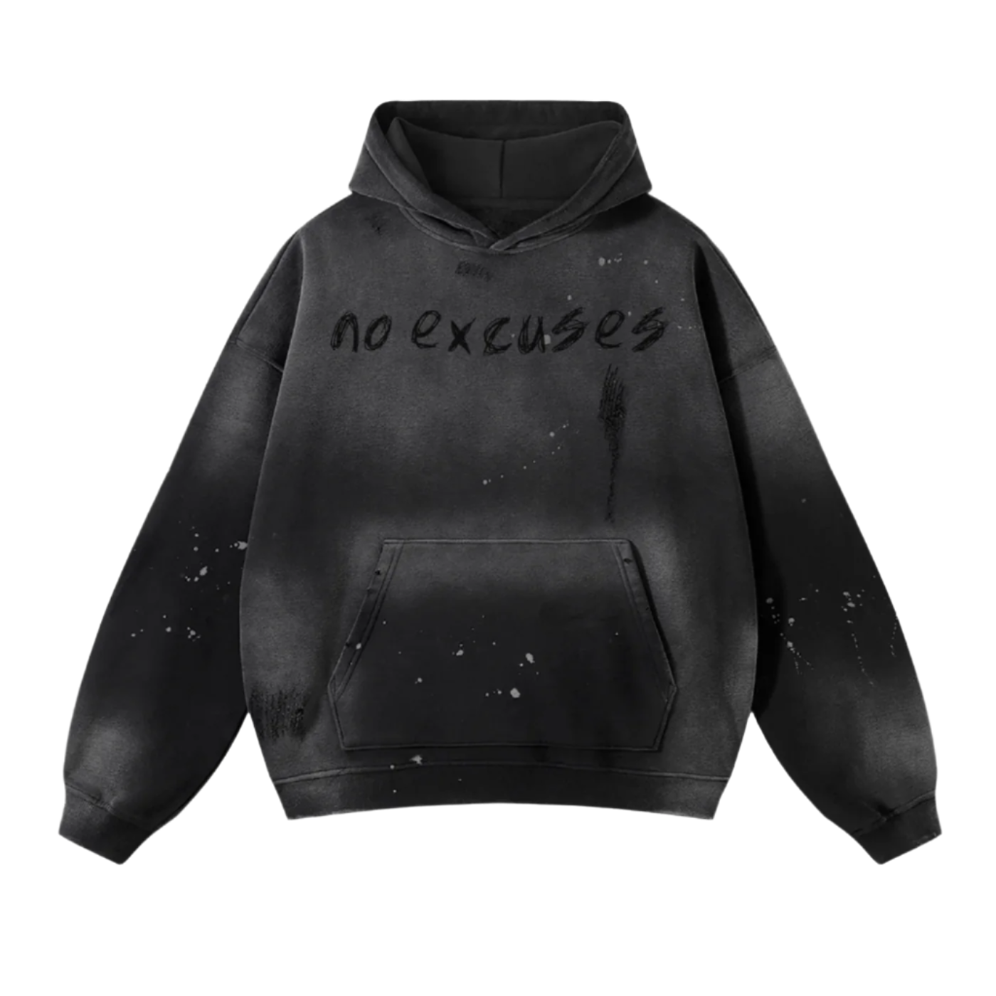 No. Excuses. Fuzzy Hoodie